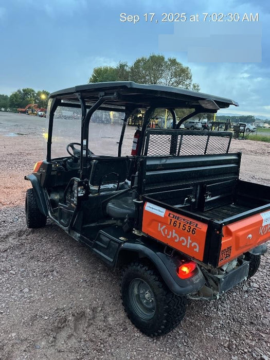 2021 Kubota RTV-X1140W-H Plastic Canopy, Windshield Acrylic Clear, LED Strobe Light, Wire Harness Kit, Back up Alarm