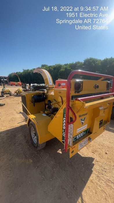 2021 VERMEER BC1000XL Diesel