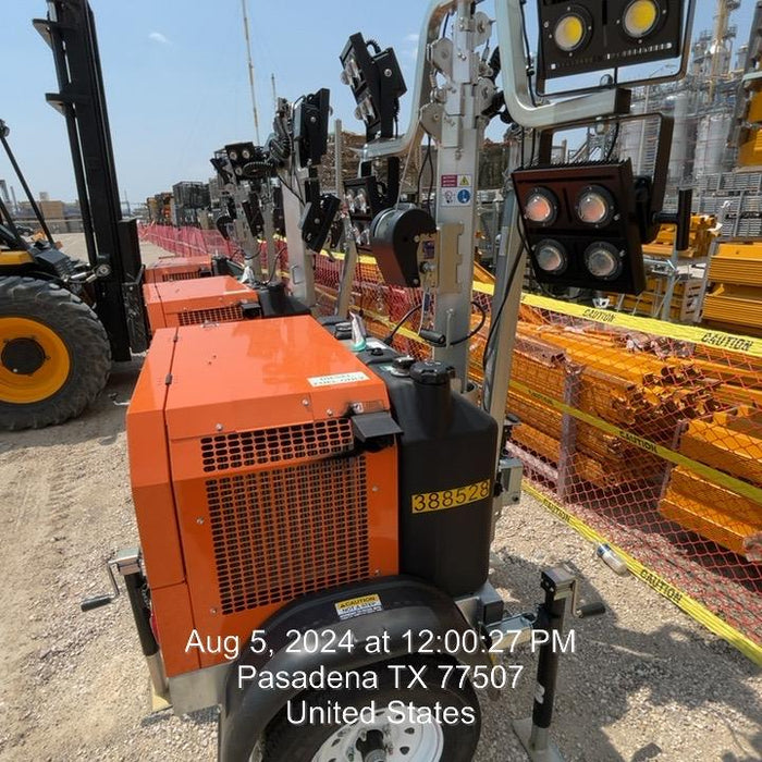 2024 Wanco WLTT-4MM4K Diesel, Deep Sea Controller, Shore Power Plug, Auto Start, (4) 350W LED Floodlights, 4kW Generator, 60 Gal Fuel Tank, 2" Ball, T3