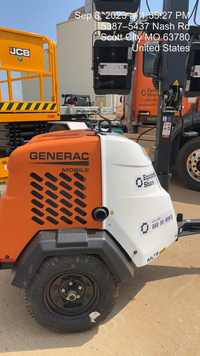 2023 Generac MLT2 Diesel, Flex Switch 120V Input, Powerzone Controller, (4) 320W LED Lights, 4kW Generator, 39.9 Gal Fuel Tank, 2" Ball, T3