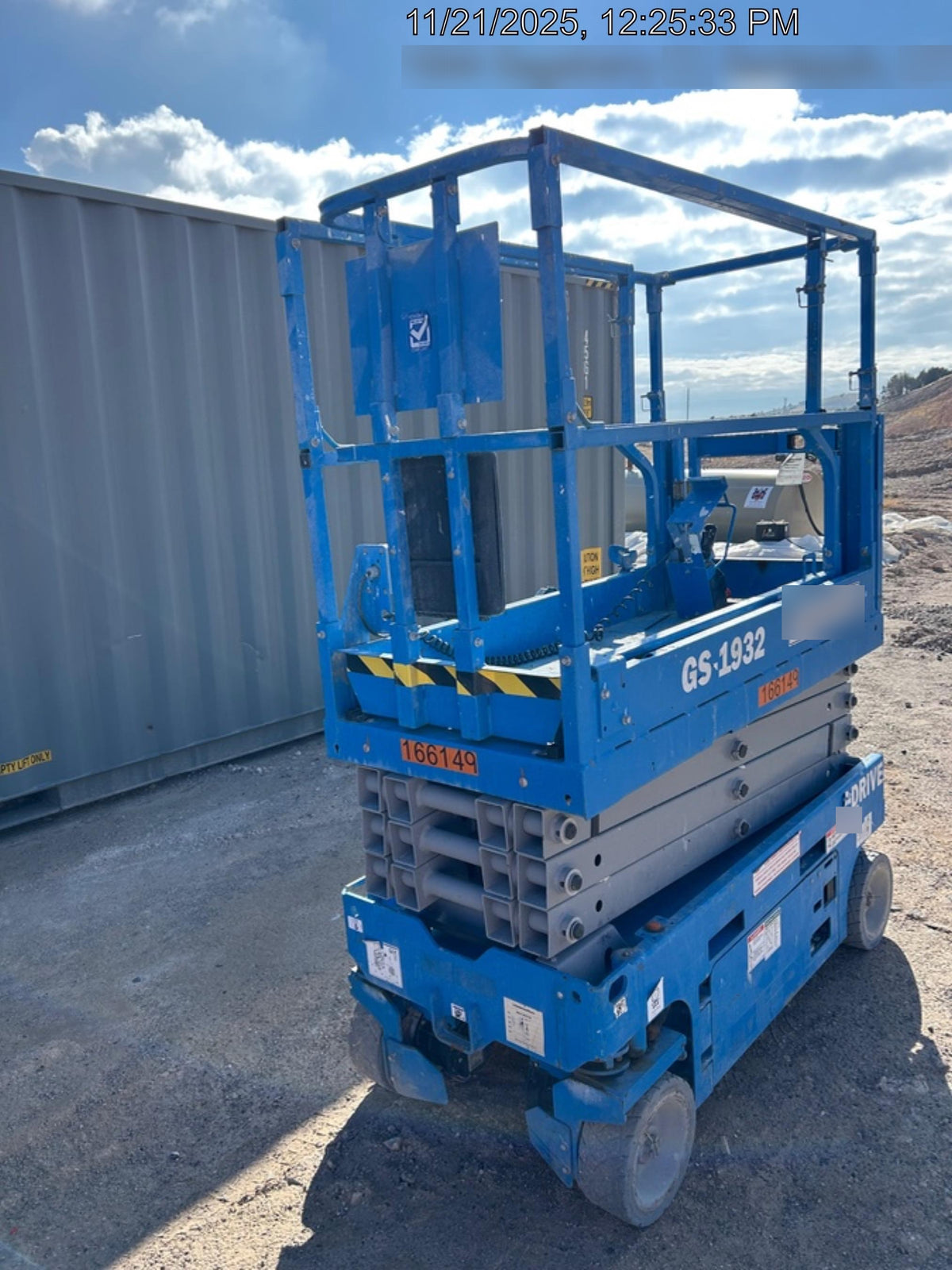 2021 Genie GS-1932 Electric Drive, Sld NM Tires, DBcns, EST