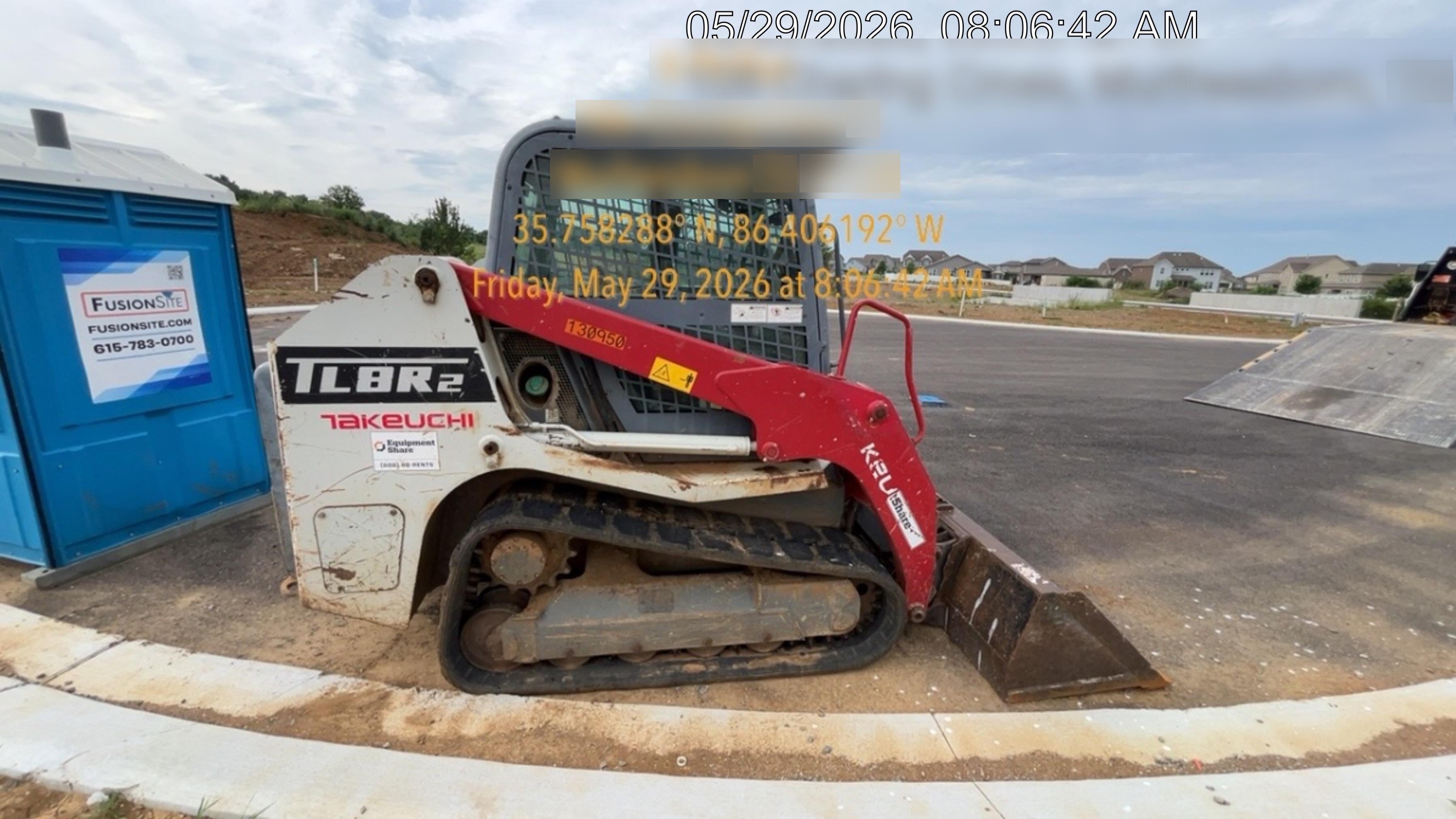 2020 TAKEUCHI TL8R2-CR