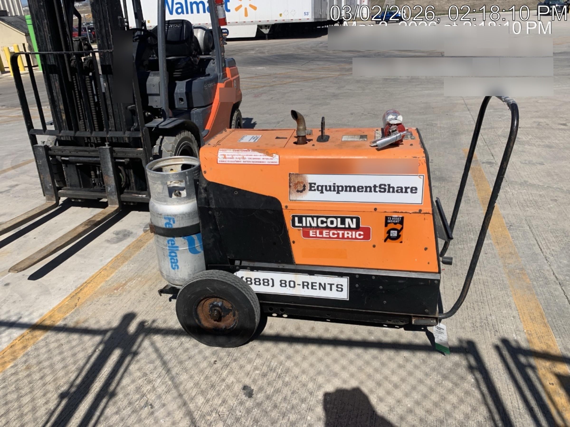 2020 Lincoln Electric Ranger 305 LPG Engine Driven Welder (Kohler®) One-Pak
