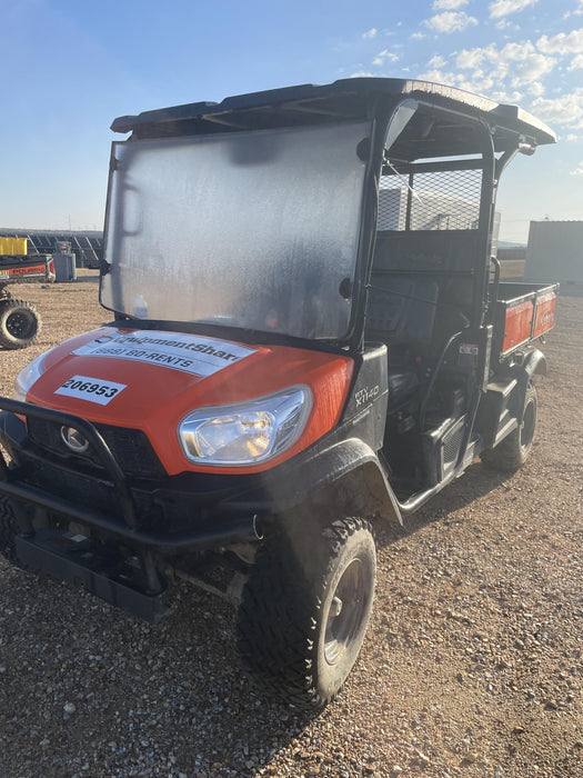 2022 Kubota RTV-X1140W-H Plastic Canopy, Windshield Acrylic Clear, LED Strobe Light, Wire Harness Kit, Back up Alarm