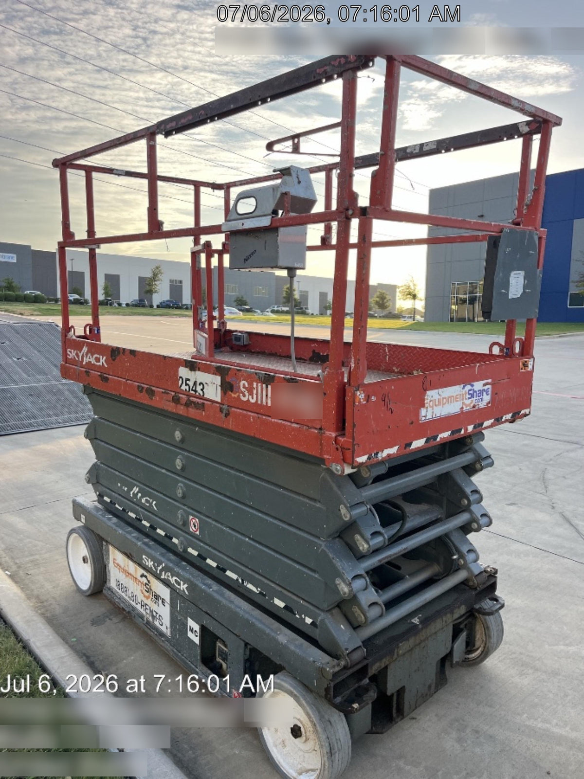 2016 SKYJACK SJIII-4740