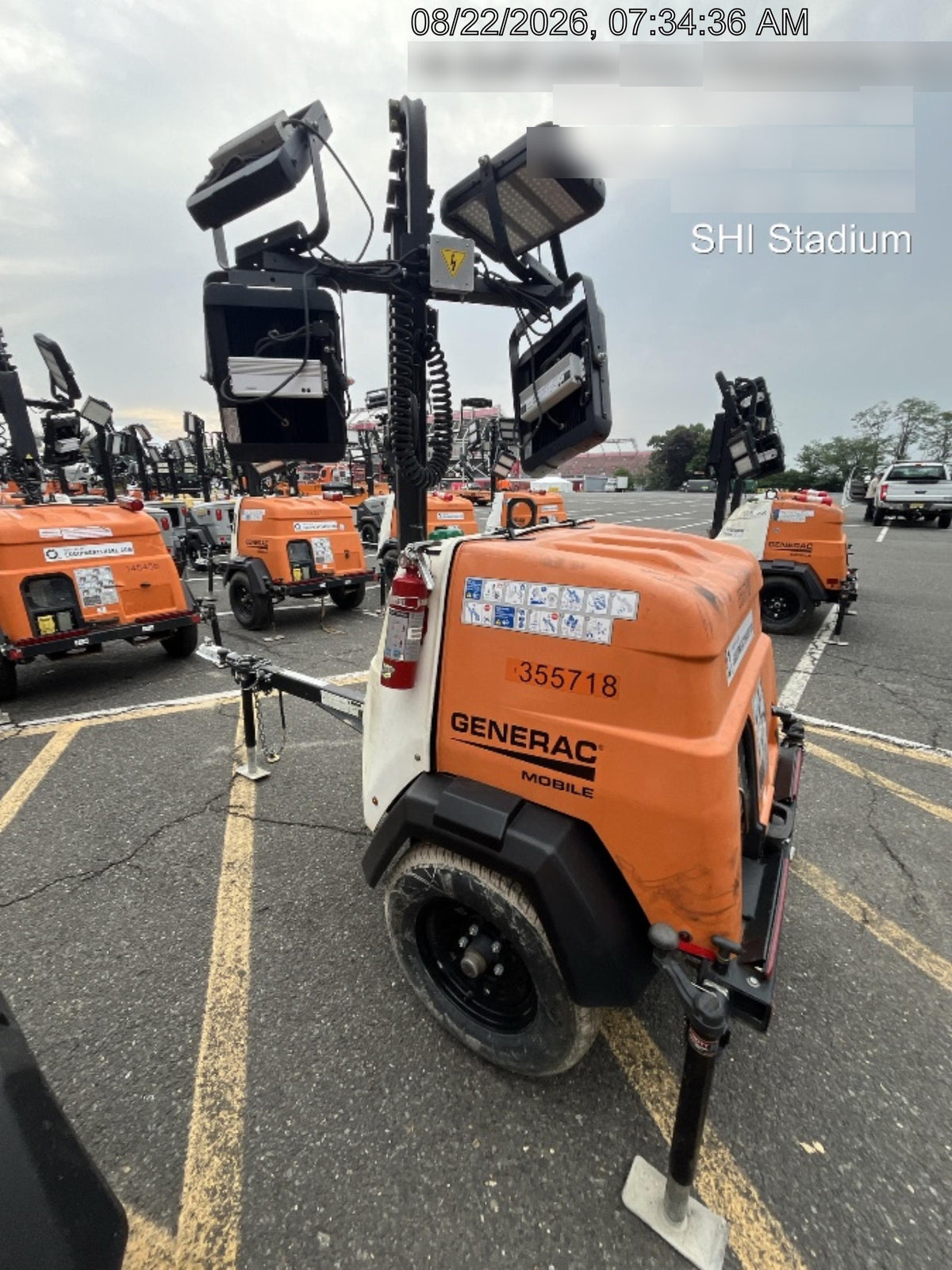 2023 Generac MLT2 Diesel, Flex Switch 120V Input, Powerzone Controller, 
(4) 320W LED Lights, 4kW Generator, 39.9 Gal Fuel Tank, 2" Ball, T3