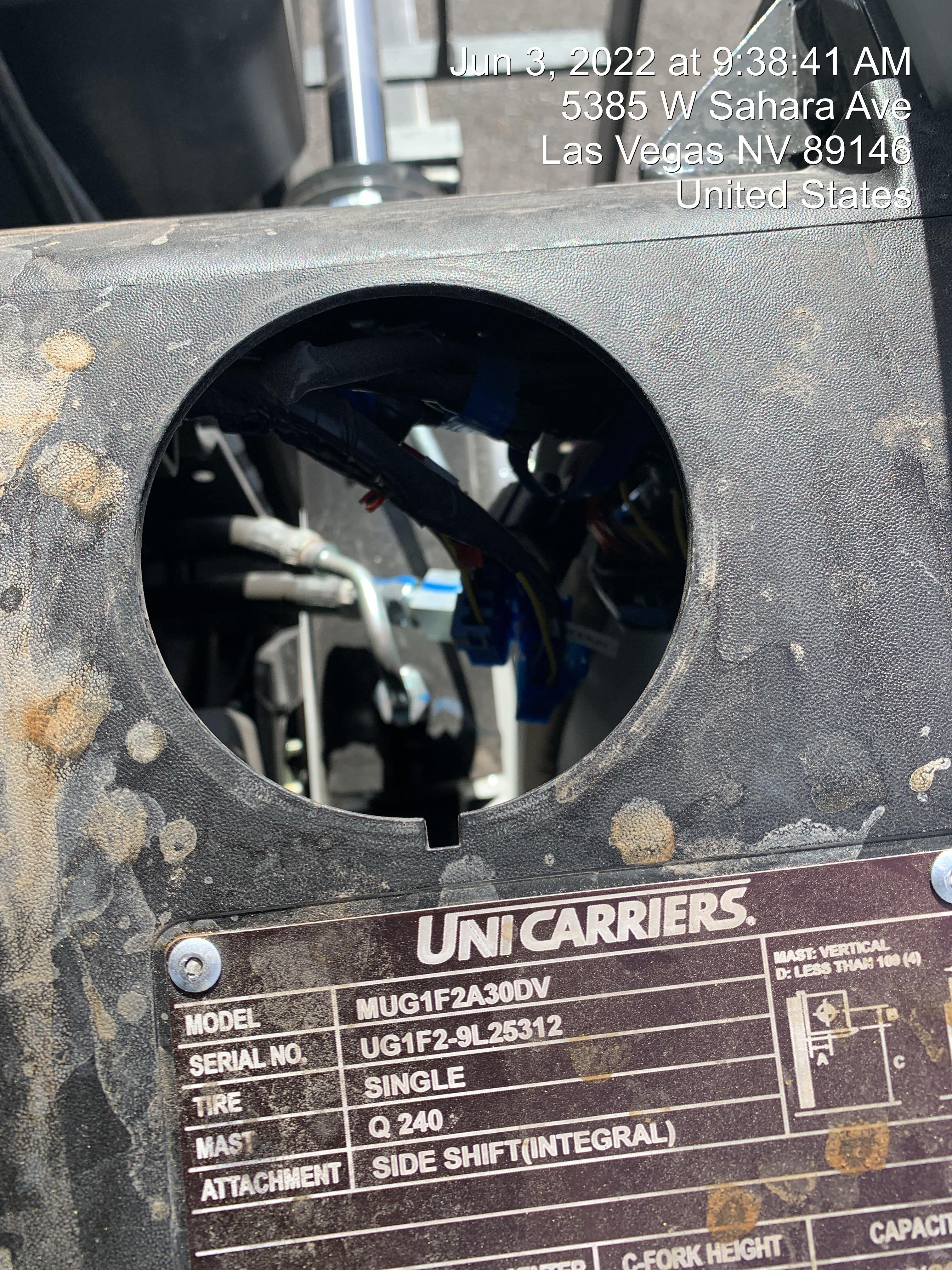 2022 UNICARRIER MUG1F2A30DV QUAD