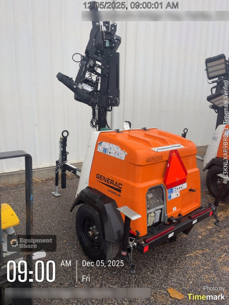 2024 Generac MLT6SKDS-STD4 ELEC WINCH Diesel, Electric Winch Mast, Powerzone Controller, (4) 320W LED Lights, 4kW Generator, 39.9 Gal Fuel Tank, 2" Ball, T3