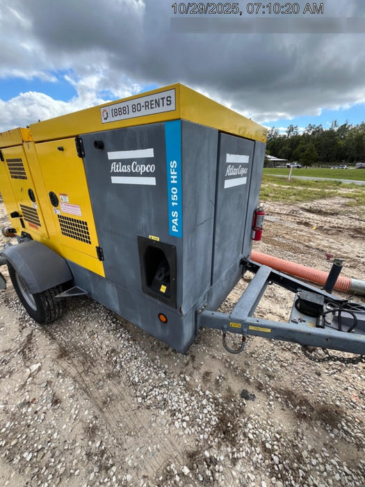 2020 ATLAS COPCO PAS 150 HF CS Enclosed