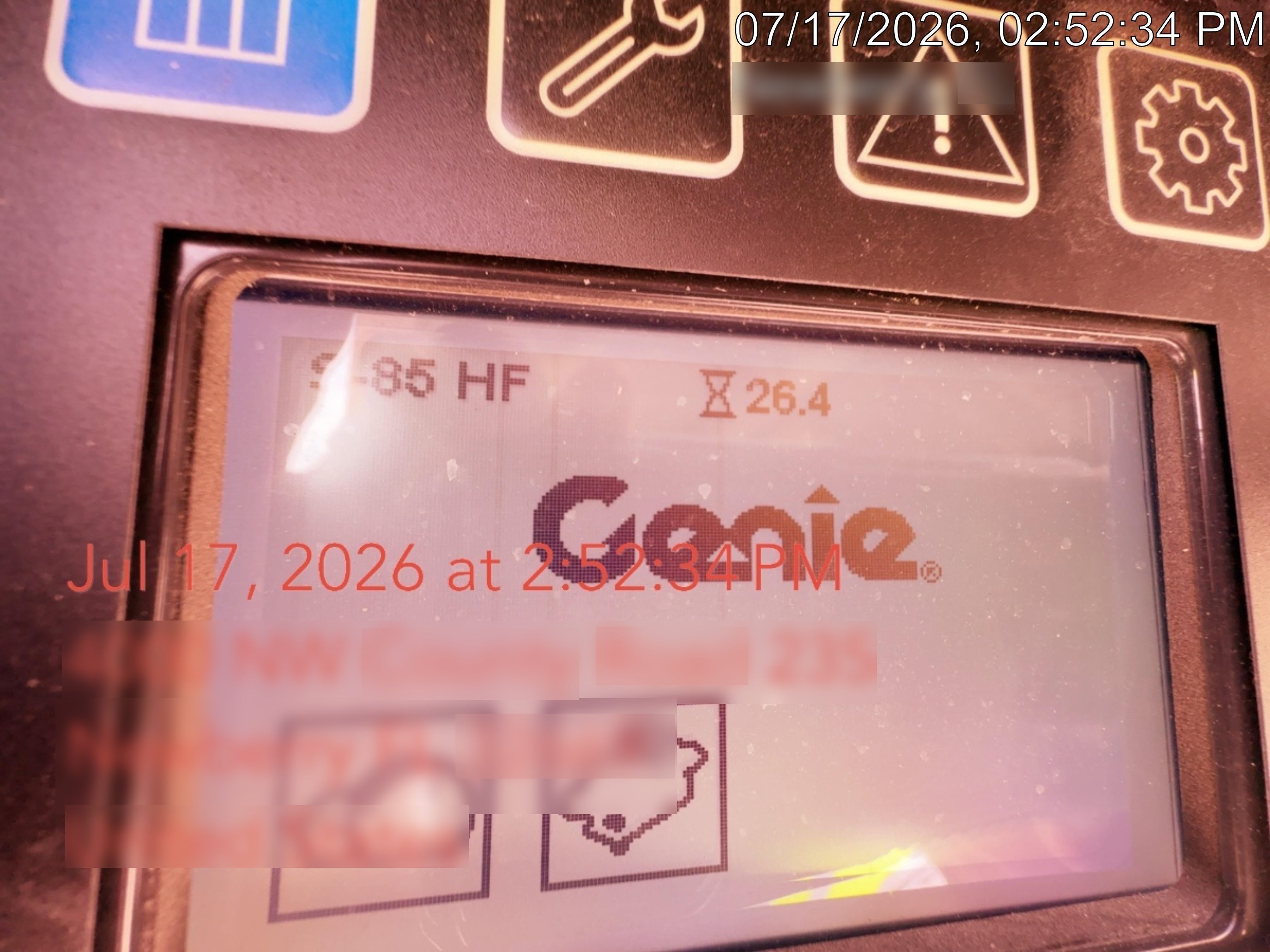 2026 GENIE S-85 HF