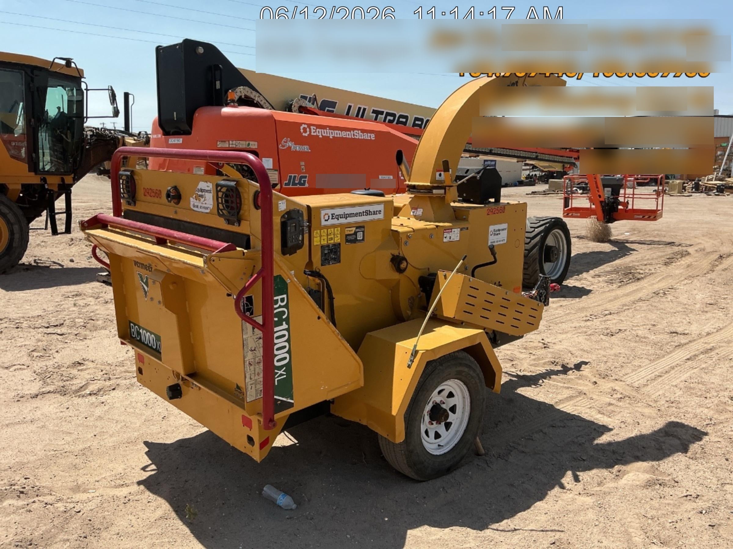 2023 VERMEER BC1000XL Diesel