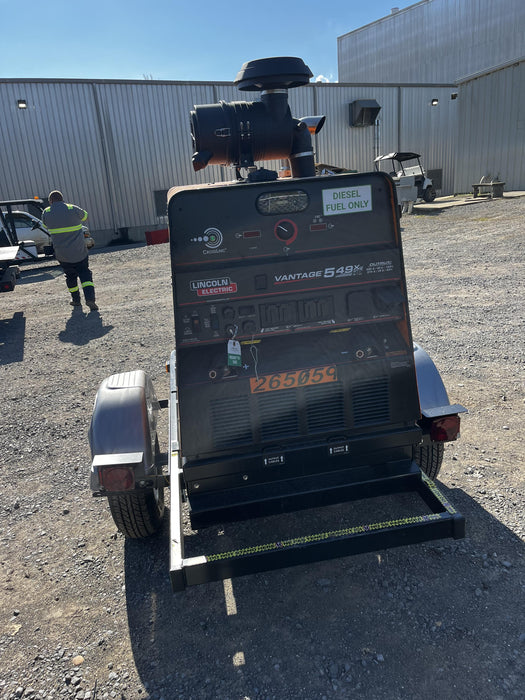 2022 Lincoln Electric Vantage 549X Crosslink Technology, Trailer Mounted, ES Decals, T3