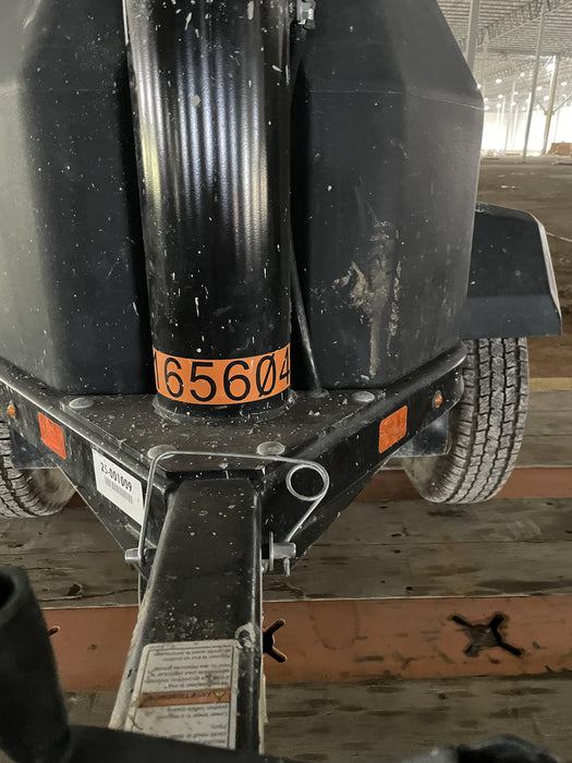 2021 Allmand NLV3GR (4) LED Light Fixture 350W, 23' Vertical Mast, 3kW Prime, Towable, Deep Sea L401, Leveling Jacks, Yanmar T4F 5.8hp