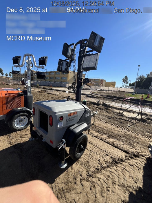 2024 Wacker Neuson LTT4 Diesel, Kohler KDW702, Deep Sea Controller, Auto Start, LED 320W, Bypass Outlet, T3