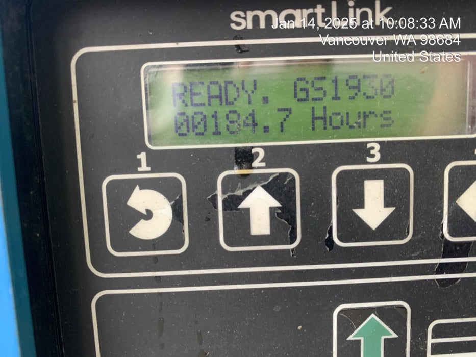 2019 Genie GS-1930 Half Height Swing Gate, 800W Inverter