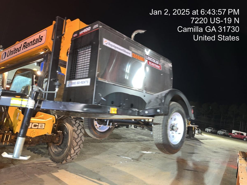 2024 Lincoln Electric LE400 Kubota V1505, Trlr, Cable Rack, Light Kit, ES Decals, T3