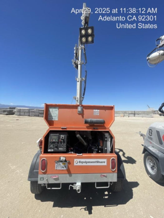 2024 Wanco WLTT-4MM4K Diesel, Deep Sea Controller, Shore Power Plug, Auto Start, (4) 350W LED Floodlights, 4kW Generator, 60 Gal Fuel Tank, 2" Ball, T3