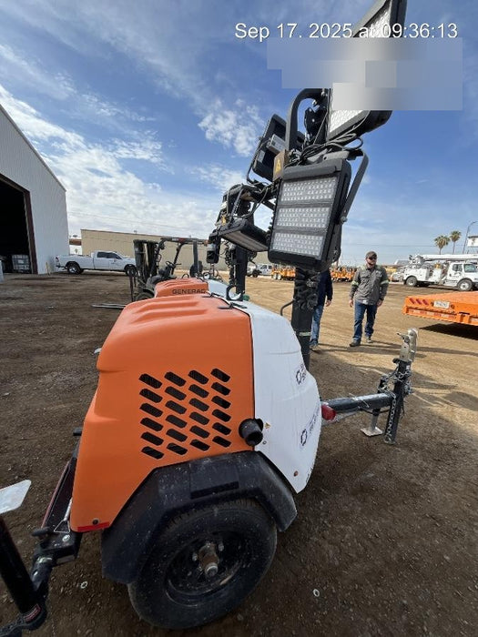 2024 Generac MLT2 Diesel, Flex Switch 120V Input, Powerzone Controller, 
(4) 320W LED Lights, 4kW Generator, 39.9 Gal Fuel Tank, 2" Ball, T3