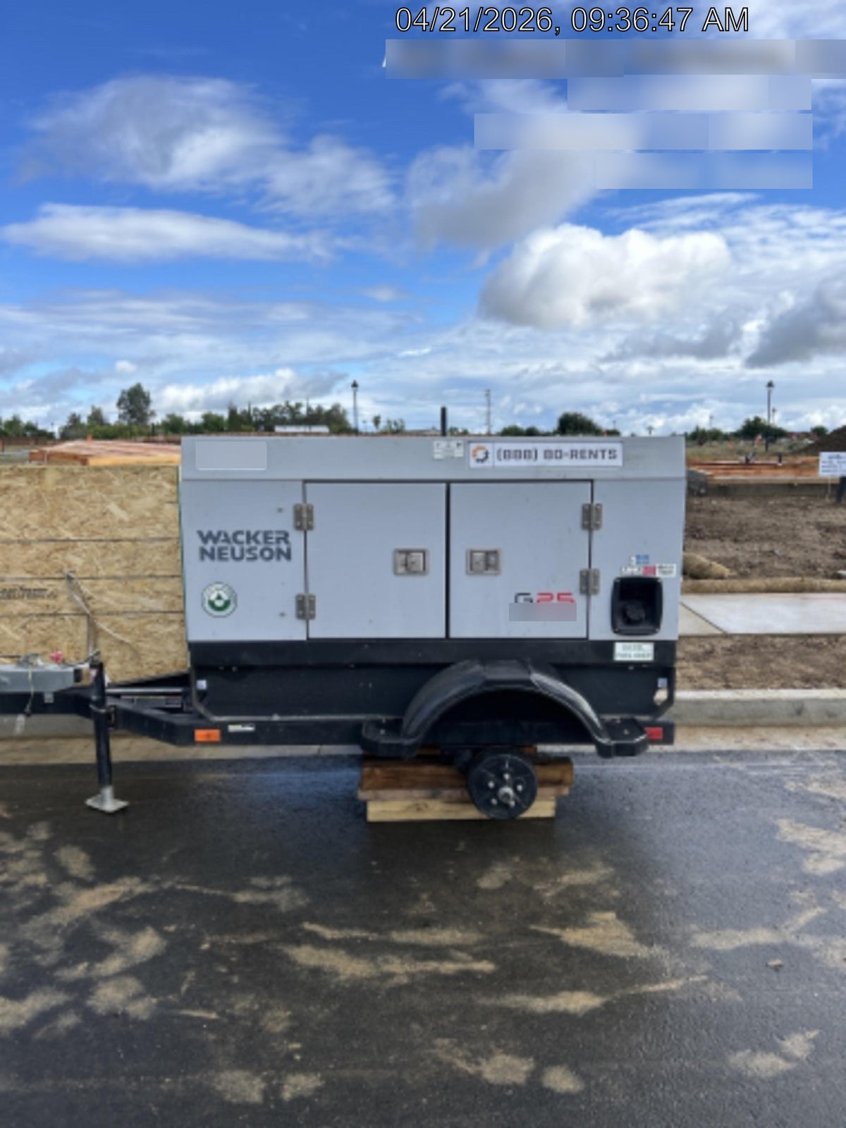 2019 WACKER NEUSON G25