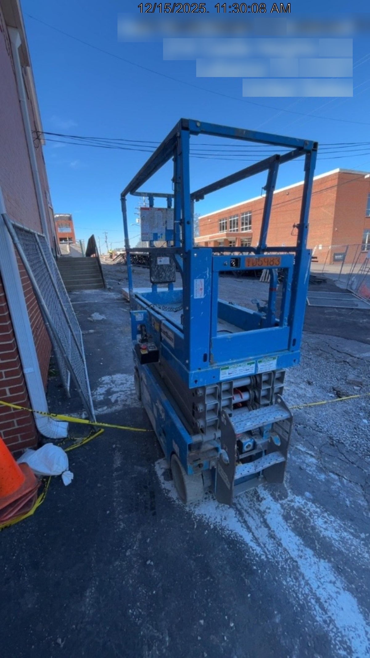 2020 Genie GS-1930 Solid Non Marking Tires, Beacon, Folding rails with half height swing gate