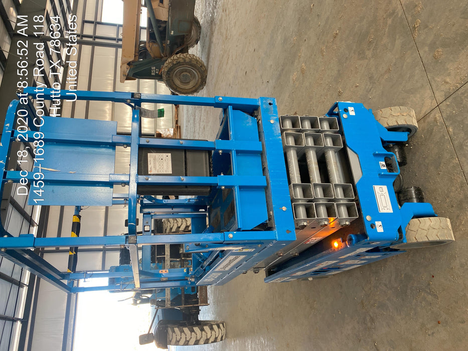 2020 Genie GS-1930 Solid Non Marking Tires, Beacon, Folding rails with half height swing gate