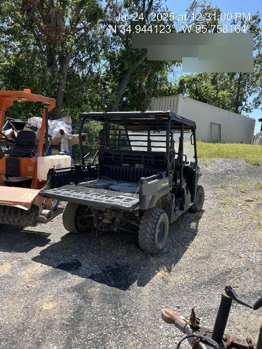 Kawasaki Mule PRO-DXT Kawasaki Mule 4x4 Diesel UTV w/Hard Top, Windshield, Beacon, Backup Alarm, ES Keypad/Hardware Installed