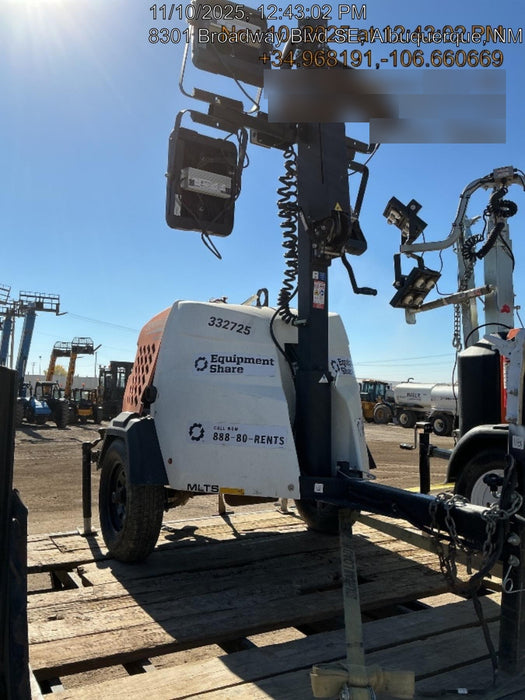 2023 Generac MLT2 Diesel, Flex Switch 120V Input, Powerzone Controller, (4) 320W LED Lights, 4kW Generator, 39.9 Gal Fuel Tank, 2" Ball, T3