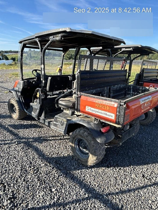 2022 Kubota RTV-X1140W-H Plastic Canopy, Windshield Acrylic Clear, LED Strobe Light, Wire Harness Kit, Back up Alarm