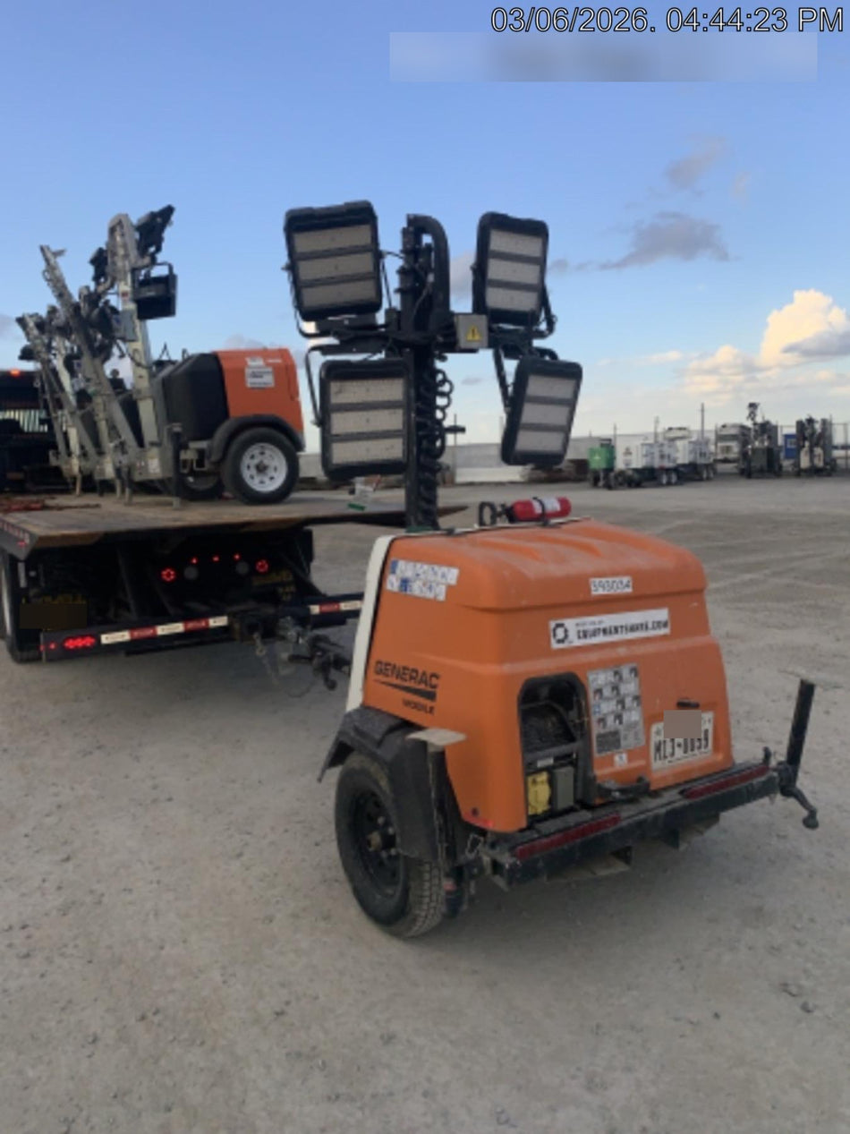 2024 Generac MLT2 Diesel, Flex Switch 120V Input, Powerzone Controller, 
(4) 320W LED Lights, 4kW Generator, 39.9 Gal Fuel Tank, 2" Ball, T3