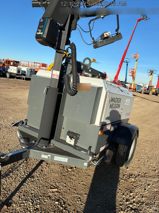 2022 Wacker Neuson LTW20Z1 Isuzu Dsl. Engine, 23' Mast, (4) 300W LED Lights, CWK, Programmable Dawn to Dusk, 360 Deg. Rotation, 57 Gal. Tank, Trailer Mounted