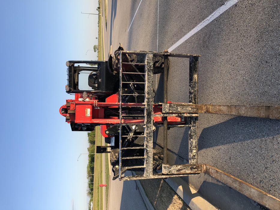 2019 Manitou MTA10055 Canopy, 120 HP, Solid Tires, Work Lights, Lift Hook, Auxiliary Hydraulics 66" Carriage and 60" Forks