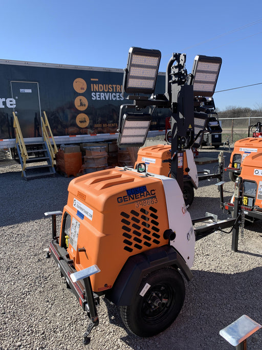 2024 Generac MLT2 Diesel, Flex Switch 120V Input, Powerzone Controller, 
(4) 320W LED Lights, 4kW Generator, 39.9 Gal Fuel Tank, 2" Ball, T3