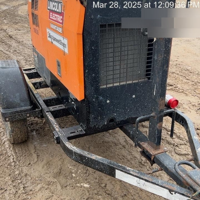 2021 Lincoln Electric Vantage 322 Vantage 322 Ready Pak 3 w/ Decals, ORANGE (includes trailer, cable rack, fender light kit) NO Telematics