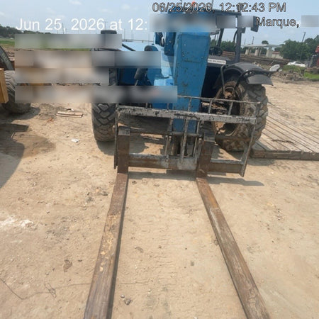 2018 Genie GTH-636 Genie GTH-636 w/Open ROPS, Solid Tires, Work Light/Beacon, 48" Carriage and Forks