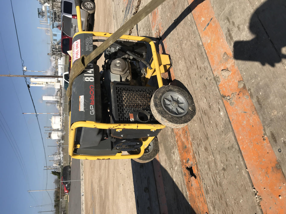 2018 Wacker Neuson GP6600A Wacker Neuson GP6600A Generator w/Wheel Kit