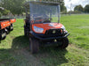 2021 Kubota RTV-X1140W-H Plastic Canopy, Windshield Acrylic Clear, LED Strobe Light, Wire Harness Kit, Back up Alarm