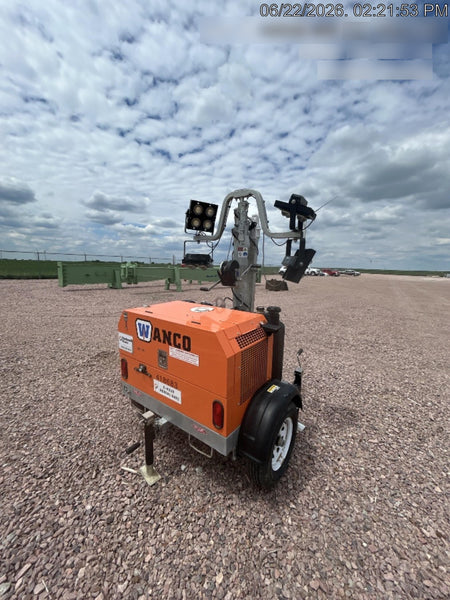 2024 Wanco WLTT-4MM4K Diesel, Deep Sea Controller, Shore Power Plug, Auto Start, (4) 350W LED Floodlights, 4kW Generator, 60 Gal Fuel Tank, 2" Ball, T3