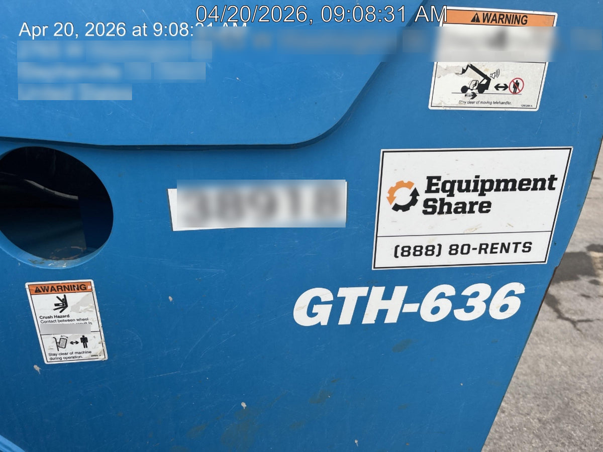2019 GENIE GTH-636