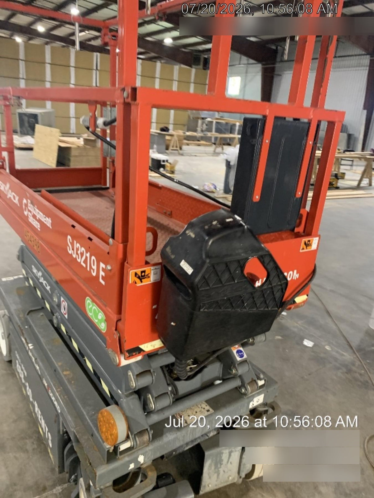 2024 Skyjack SJ3219 Electric Drive, Sld NM Tires, DBcns, RFRails, Power to Platform, T3 + Access Control