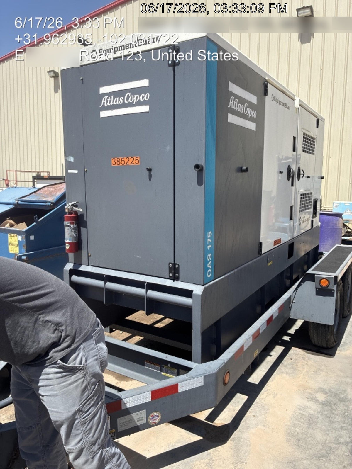 2023 ATLAS COPCO QAS 175