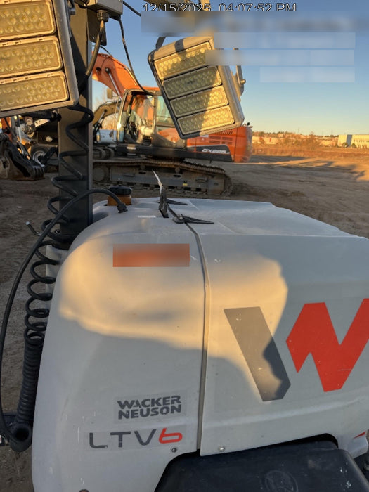 2019 Wacker Neuson LTV6K-LED Standard LED Towable Light Tower w/None