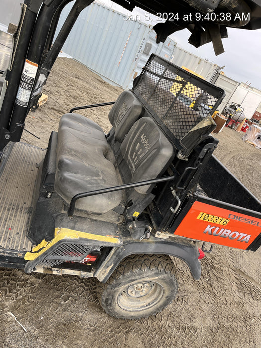 2020 Kubota RTV-X1140W-H 4WD, LED Strobe, Windshield Acrylic Clear, Plastic Canopy, Wire Harness Kit, Backup Alarm