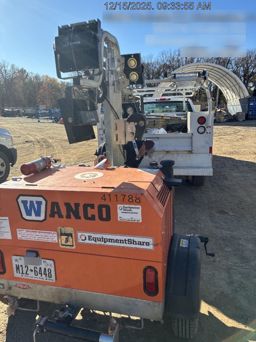 2024 Wanco WLTT-4MM4K Diesel, Deep Sea Controller, Shore Power Plug, Auto Start, (4) 350W LED Floodlights, 4kW Generator, 60 Gal Fuel Tank, 2" Ball, T3