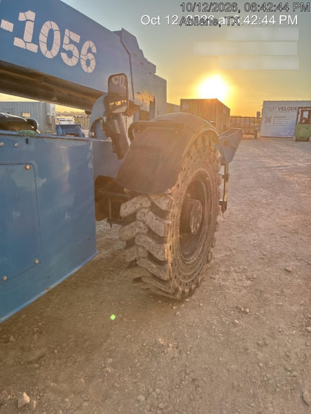 2017 Genie GTH-1056 Genie GTH1056, Solid Tires, 60" carriage, Light Kit, Open ROPS