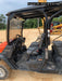 2020 Kubota RTV-X1140WL-H 4 seat diesel cart, plastic canopy, HD tires, steel wheels, tinted windshield, strobe light, and backup alarm