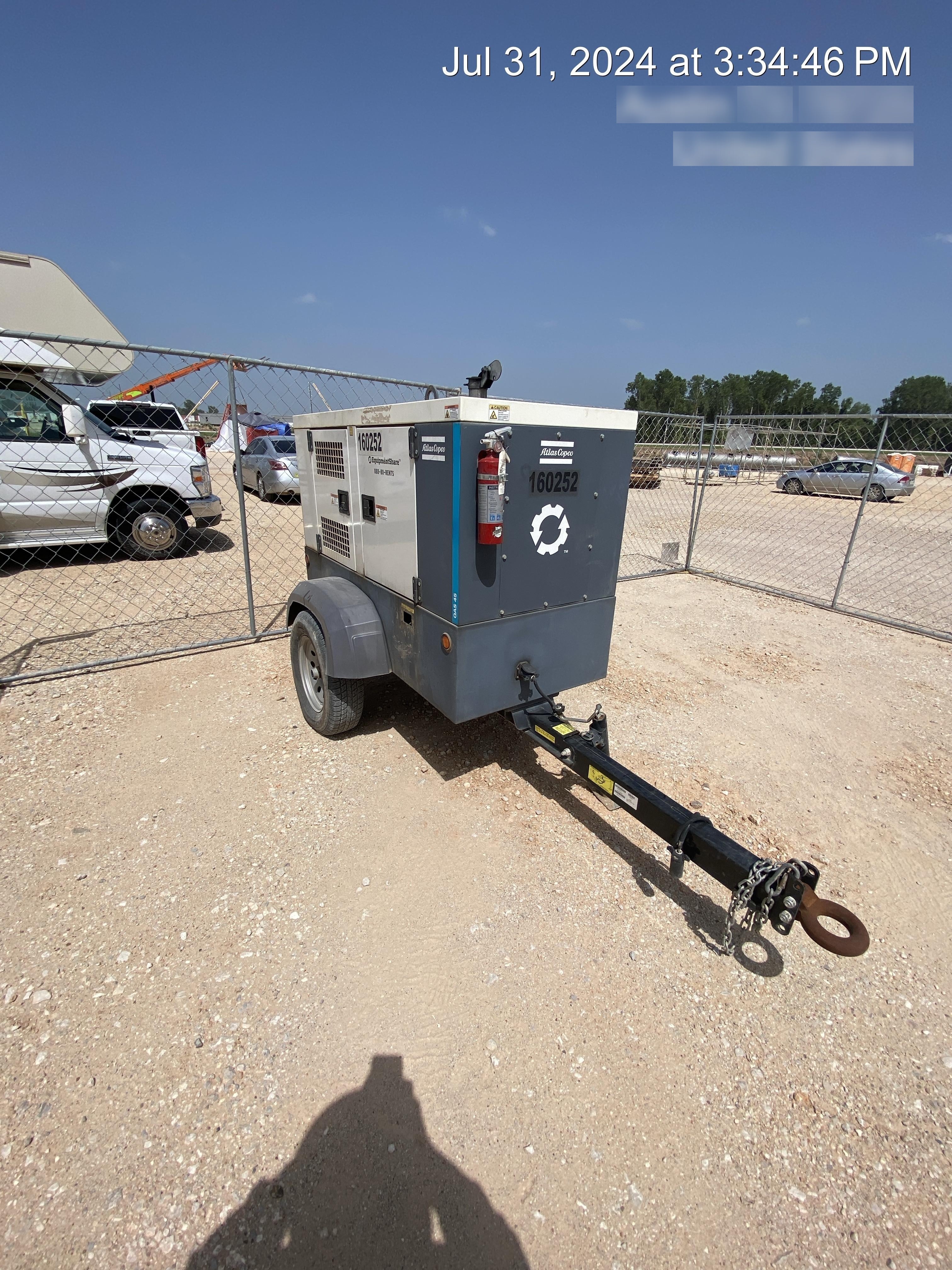 2021 ATLAS COPCO QAS45 CWK