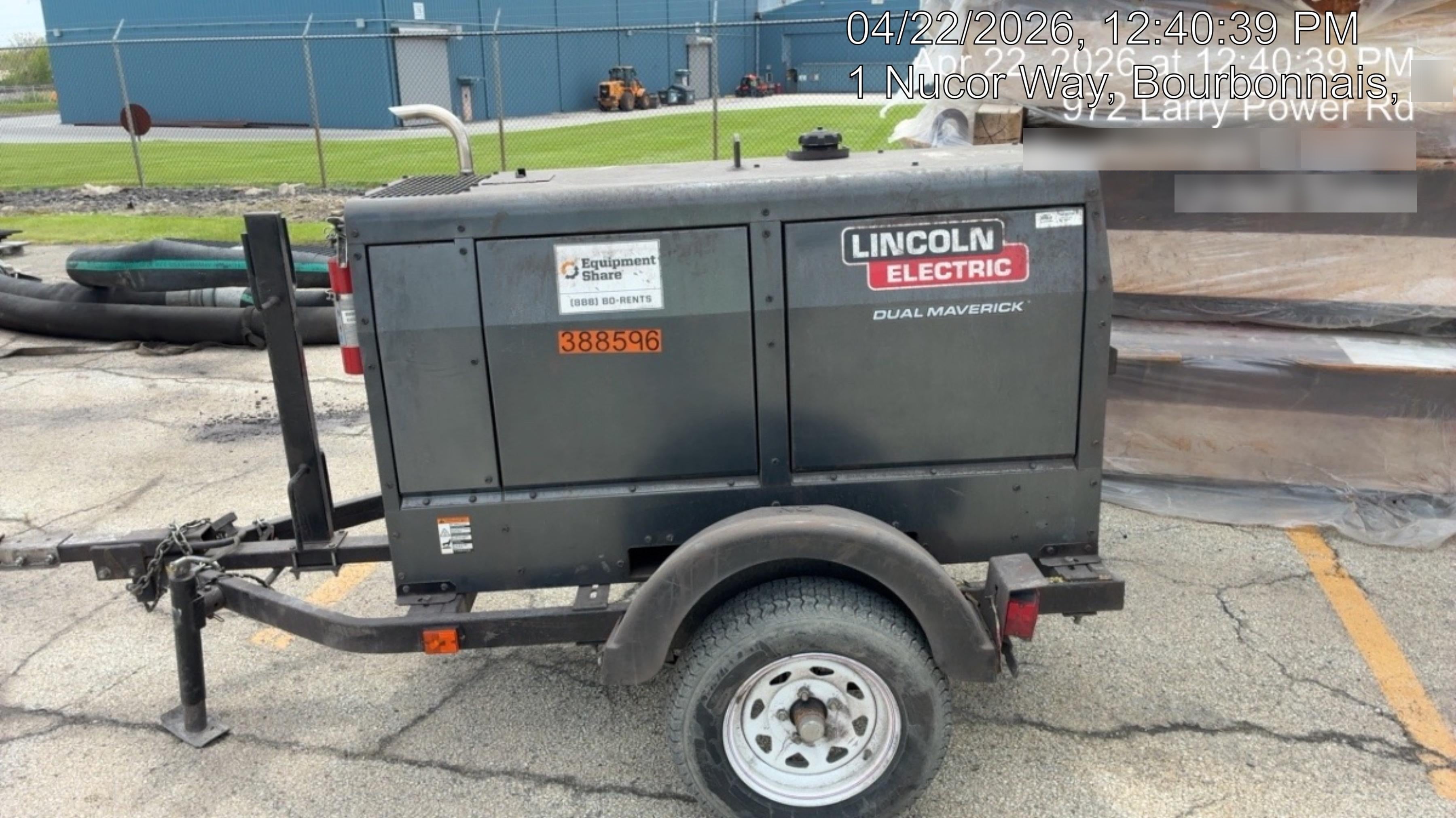 2024 Lincoln Electric Dual Maverick 200/200X Ready Pak 3, Includes Trailer, Cable Rack, Fender Light Kit K4382-1-RP3
