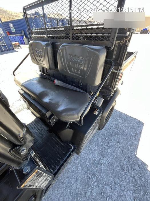 2022 Kubota RTV-X1140W-H Plastic Canopy, Windshield Acrylic Clear, LED Strobe Light, Wire Harness Kit, Back up Alarm