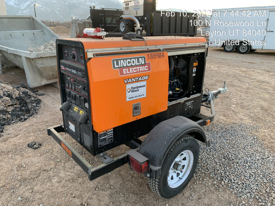 2021 Lincoln Electric Vantage 322 VANTAGE 322 READY-PAK 3