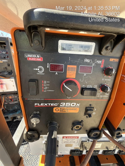 2023 LINCOLN ELECTRIC FLEXTEC 350X